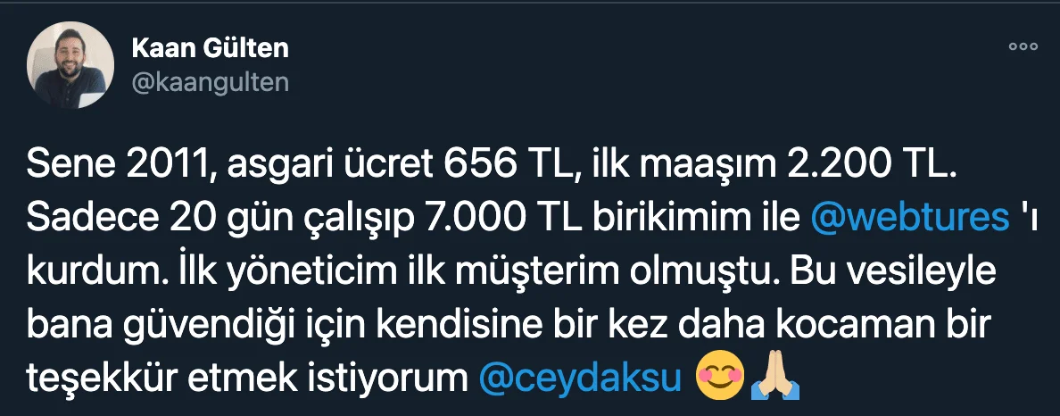Girişimci Kafası İlk Post
