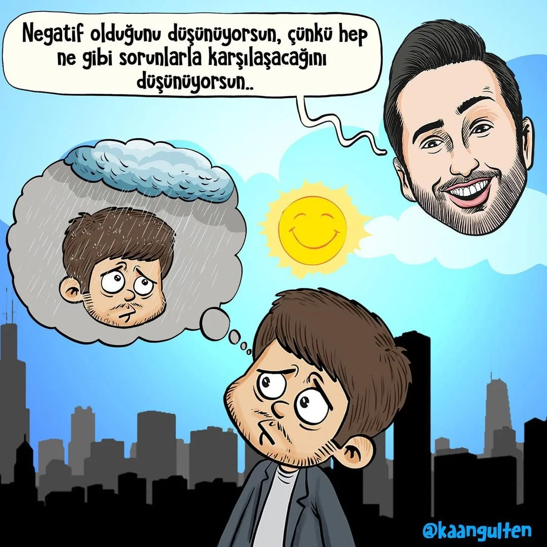 Başınıza gelebilecek olumsuzlukları düşünmek, içinde bulunduğunuz güzellikleri görememenize neden olur