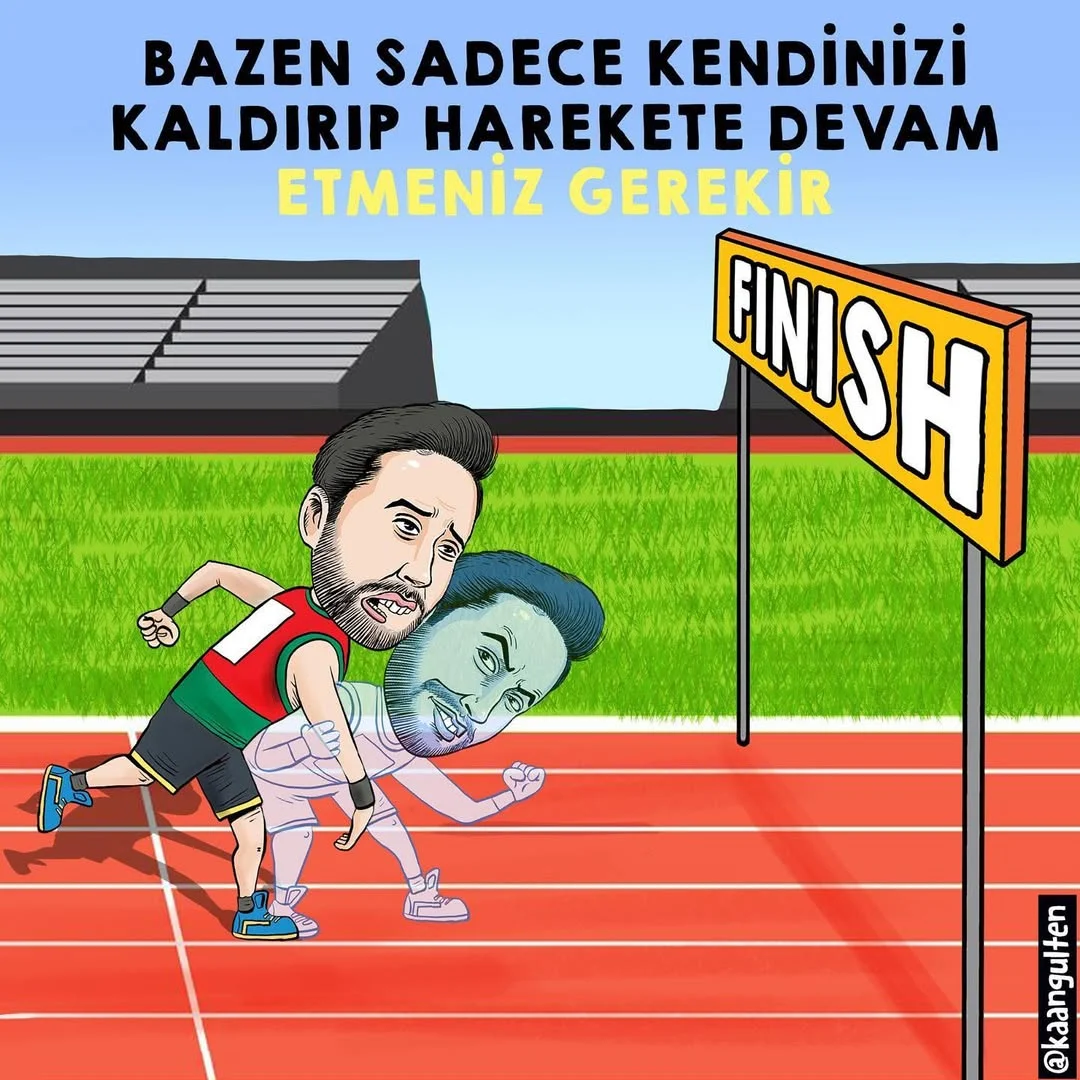 Üzerindeki yüklerin çoğunun mental yükler olduğunun farkındayım