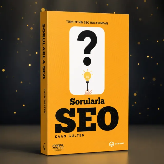 Sorularla SEO kitap kapağı