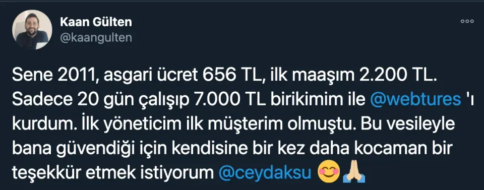 Girişimci Kafası İlk Post