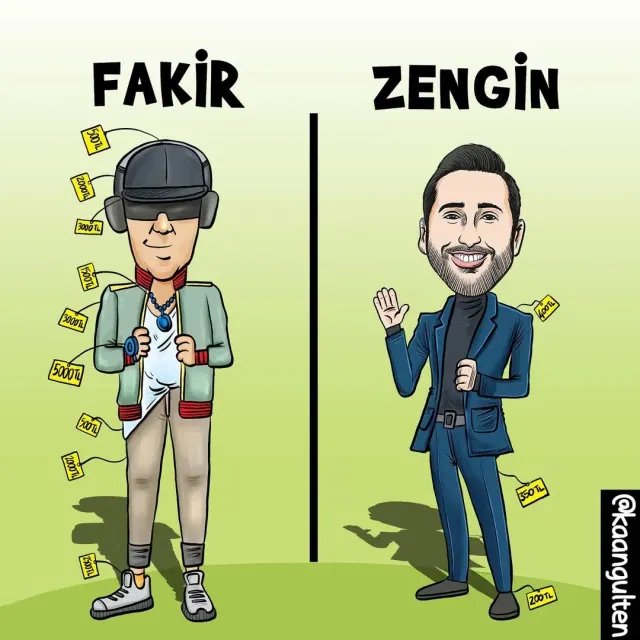 Bir zengin olanlar var, bir de zengin gibi görünenler