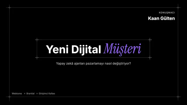 Yeni Dijital Müşteri sunum kapağı